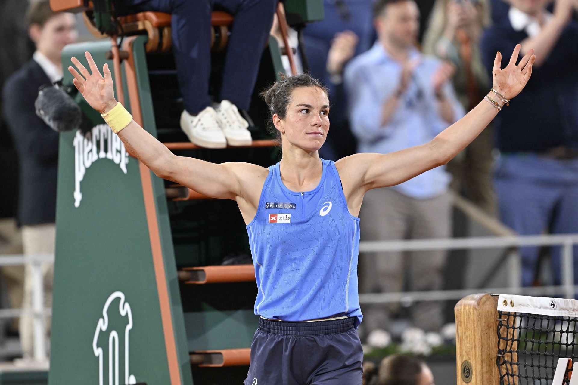 Lois Boisson at the French Open 2025. (Photo: Getty)